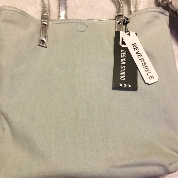 Silver hologram large tote - Picture 4 of 4